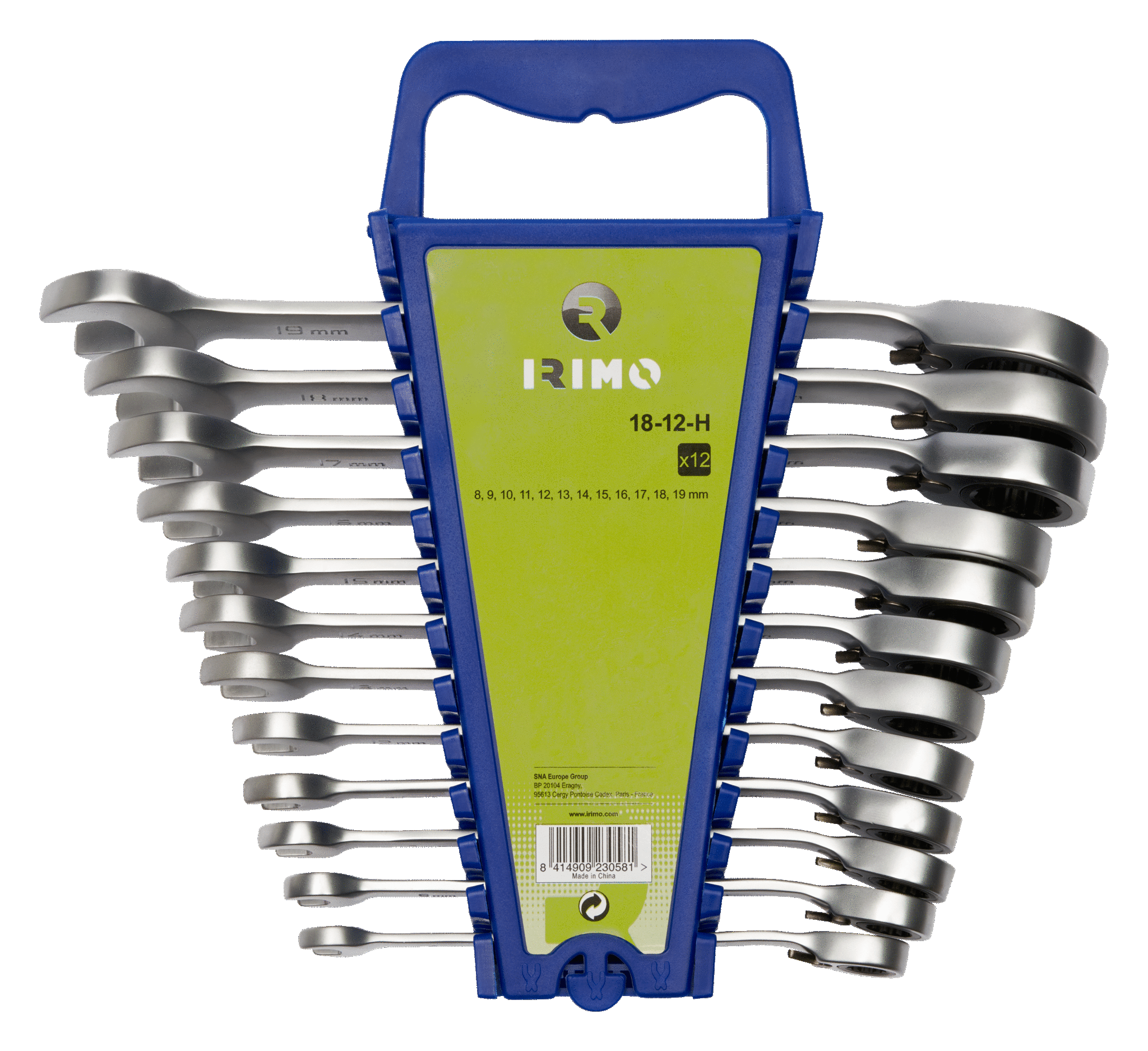 Delihom Ratcheting Multi Socket Wrench Set Patented Multi-Functional Box End Wrench Metric with Innovative Adapter Sockets and S2 Steel Screwdriver Bits 